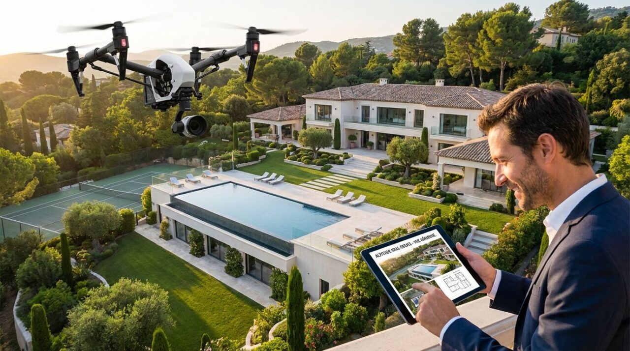Découvrez nos prestations de drone immobilier : tarifs compétitifs, services personnalisés et avantages pour valoriser vos biens immobiliers de manière innovante et efficace.