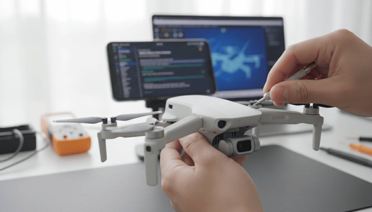 apprenez à calibrer la nacelle du dji mini 3 pour résoudre efficacement l'erreur gimbal stuck et garantir des prises de vue stables et fluides.
