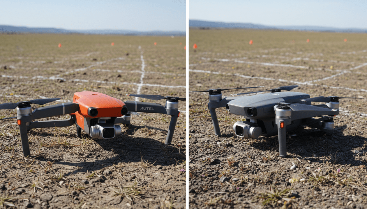 découvrez une comparaison détaillée entre l'autel robotics evo et le dji mavic pour choisir le drone idéal en photogrammétrie, en analysant leurs performances, fonctionnalités et prix.