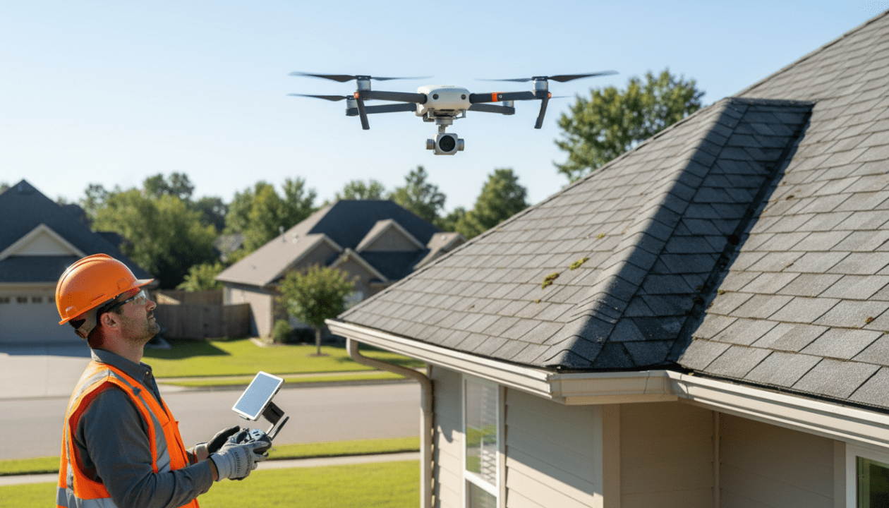 découvrez les avantages de l'inspection de toiture par drone, avec un focus sur la sécurité et la réglementation en vigueur pour des inspections précises et sans risque.