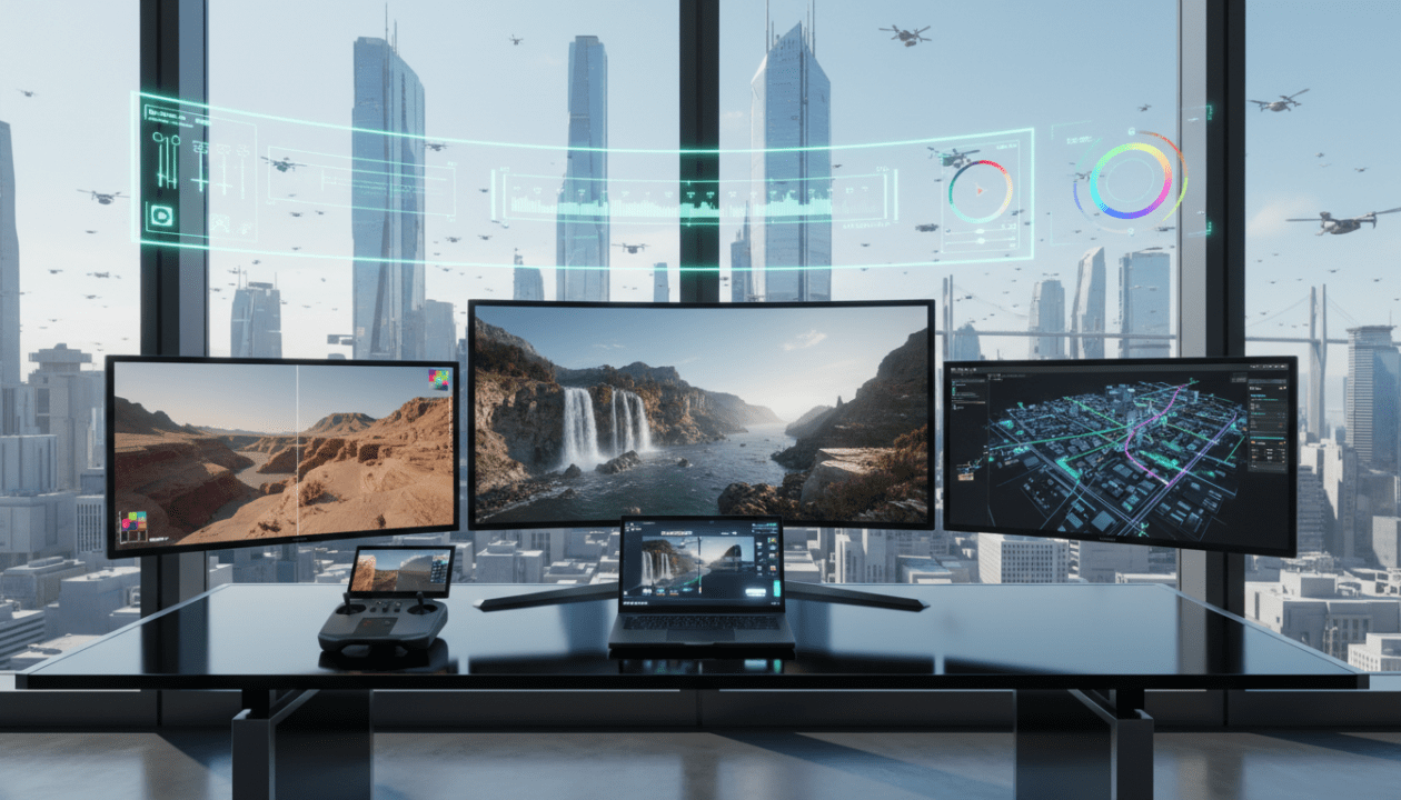 découvrez les meilleurs logiciels de montage vidéo pour drones en 2026, alliant performance, facilité d'utilisation et fonctionnalités avancées pour sublimer vos prises aériennes.