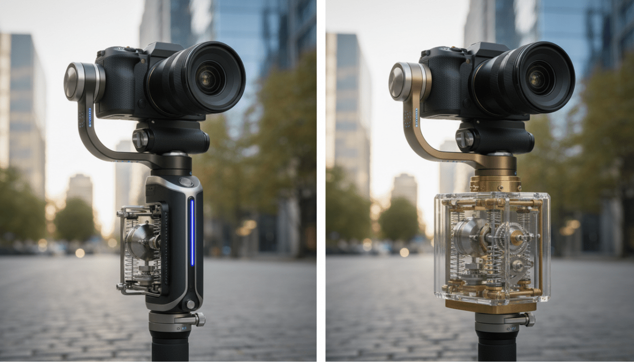 découvrez les différences entre nacelle brushless et gyroscopique pour choisir la meilleure stabilisation adaptée à vos besoins en vidéo et photographie.